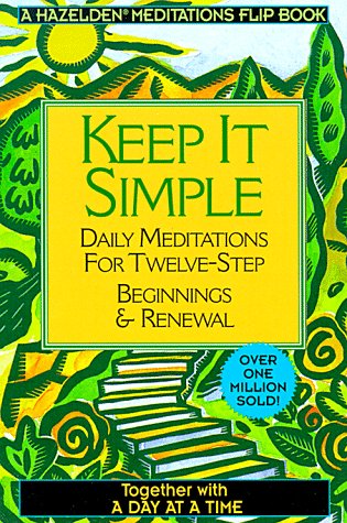 Beispielbild fr A Day at a Time/Keep It Simple zum Verkauf von HPB-Ruby