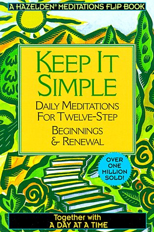 9781567312584: A Day at a Time/Keep It Simple