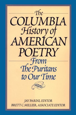 Beispielbild fr Columbia History of American Poetry zum Verkauf von Books of the Smoky Mountains