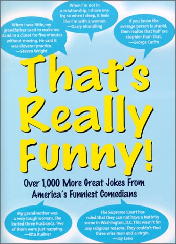 Imagen de archivo de That's Really Funny a la venta por Better World Books: West