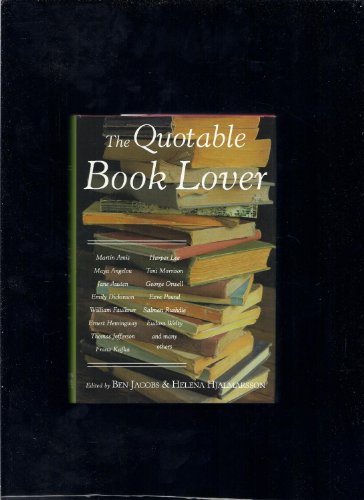 Stock image for The Quotable Book Lover for sale by Wonder Book