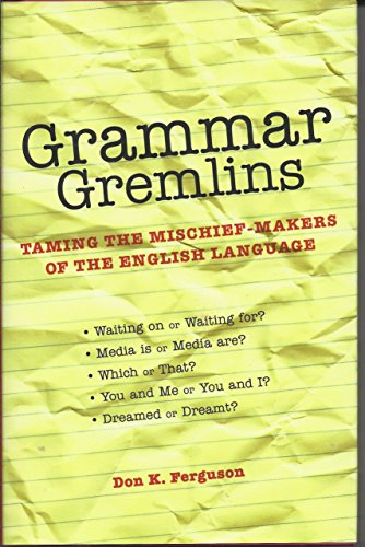 Imagen de archivo de Grammar Gremlins a la venta por SecondSale