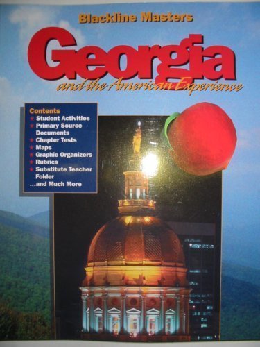 Stock image for Blackline Masters Georgia and the American Experience for sale by ThriftBooks-Dallas