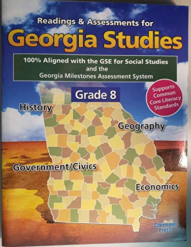 Imagen de archivo de Readings & Assessments for Georgia Studies Grade 8 a la venta por ThriftBooks-Dallas