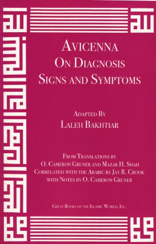 Beispielbild fr Avicenna On Diagnosis Signs and Symptoms from Canon of Medicine Volume 1 zum Verkauf von GF Books, Inc.