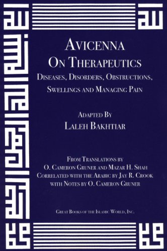 Beispielbild fr Canon of Medicine Volume 1 On Therapeutics: Diseases, Disorders, Obstructions, Swellings and Managing Pain zum Verkauf von Ergodebooks