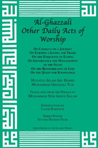 Beispielbild fr Al-Ghazzali Other Daily Acts of Worship zum Verkauf von Book Trader Cafe, LLC