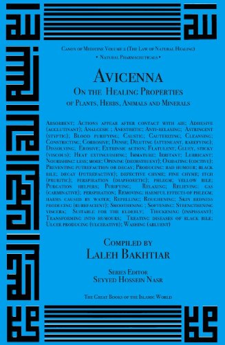 Beispielbild fr Avicenna On the Healing Properties of Minerals, Plants, Herbs and Animals from the Canon of Medicine Volume 2 (Canon of Medicine (The Law of Natural Healing)) zum Verkauf von Ergodebooks