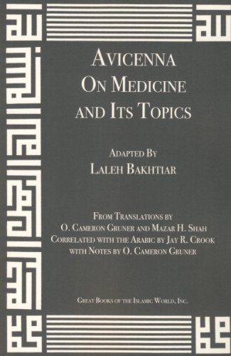 9781567449860: Avicenna: On Medicine and Its Topics (Canon of Medicine)