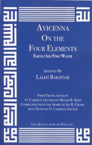 Imagen de archivo de Avicenna On the Four Elements from the Canon of Medicine Volume 1 a la venta por GF Books, Inc.