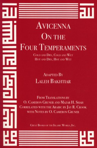 Imagen de archivo de Avicenna On the Four Temperaments from the Canon of Medicine Volume 1 a la venta por Ergodebooks