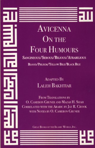 9781567449945: Avicenna on the Four Humours: Atrabilious, Bilious, Sanguineous, Serous (Canon of Medicine)