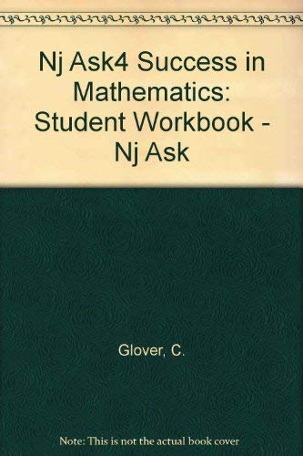 Stock image for Nj Ask4 Success in Mathematics: Student Workbook - Nj Ask for sale by ThriftBooks-Atlanta