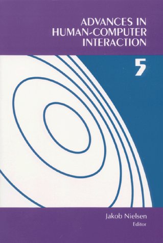 Imagen de archivo de Advances in Human-Computer Interaction 5 a la venta por Ergodebooks