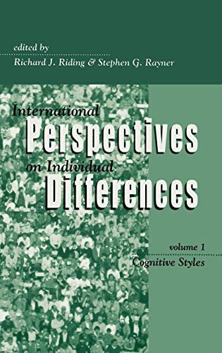 9781567504583: International Perspectives on Individual Differences: Cognitive Styles: 1