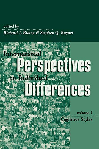 9781567504590: International Perspectives on Individual Differences: Cognitive Styles (1)