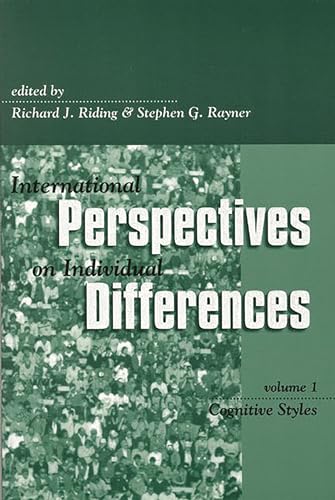 

International Perspectives on Individual Differences: Cognitive Styles