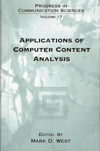 Applications of Computer Content Analysis