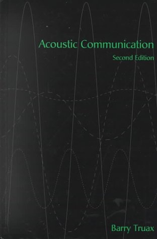 Beispielbild fr Acoustic Communication. zum Verkauf von Yushodo Co., Ltd.