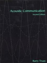 Imagen de archivo de Acoustic Communication. a la venta por Yushodo Co., Ltd.