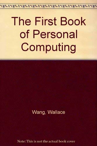 Stock image for First Book of Personal Computing for sale by Wonder Book