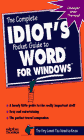 9781567613018: The Complete Idiot's Pocket Guide to Word for Windows 2