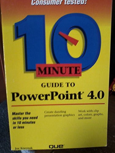 Beispielbild fr 10 Minute Guide to Powerpoint zum Verkauf von Wonder Book
