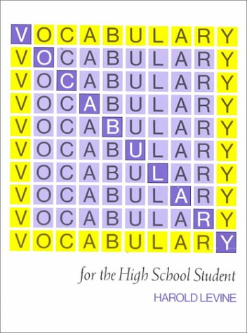 Beispielbild fr Vocabulary for the High School Student zum Verkauf von Ergodebooks