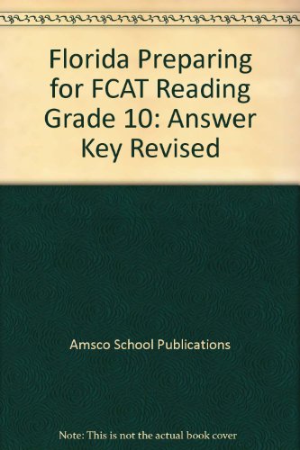 Imagen de archivo de Preparing for FCAT Reading (Grade 10) a la venta por Wonder Book