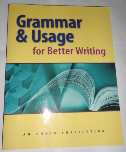 Beispielbild fr Grammar And Usage For Better Writing zum Verkauf von Orion Tech
