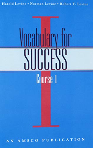 Beispielbild fr Vocabulary for Success Course I zum Verkauf von BooksRun