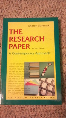 9781567651409: The Research Paper