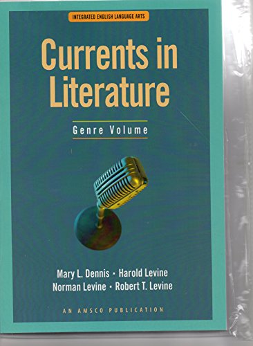 Beispielbild fr Currents in Literature Genre Volume: Integrated English Language Arts zum Verkauf von Ergodebooks