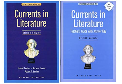 Stock image for Currents in Literature, British Volume Teacher's Guide with Answer Key (Currents in Literature, British Volume) for sale by ThriftBooks-Dallas