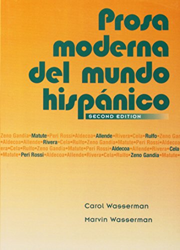 Imagen de archivo de Prosa Moderna del Mundo Hispanico a la venta por Better World Books