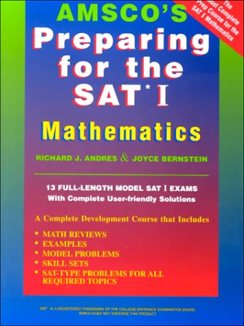 Imagen de archivo de Preparing for the SAT I Mathematics a la venta por Ergodebooks