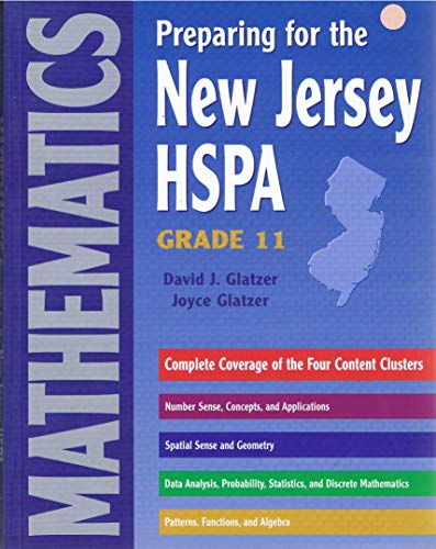 9781567655445: Preparing for the New Jersey HSPA Mathematics (Grade 11)