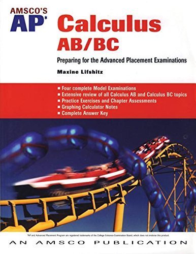 Stock image for Amsco's AP Calculus AB/BC: Preparing for the Advanced Placement Exams for sale by Orion Tech