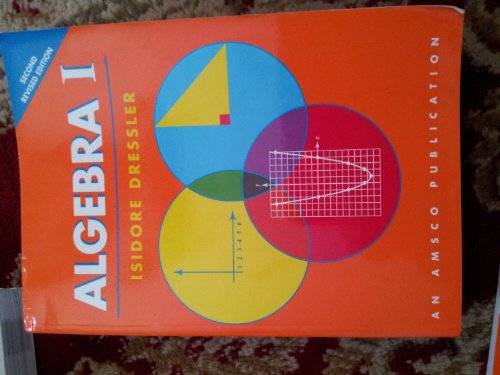Algebra 1 (9781567655759) by Dressler