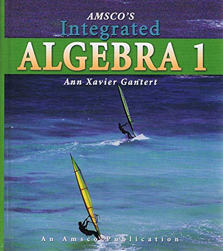 Amsco's Integrated Algebra 1 (9781567655858) by Gantert, Ann X.