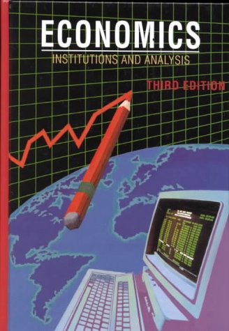 Beispielbild fr Economics-Institutions and Analysis zum Verkauf von ThriftBooks-Atlanta