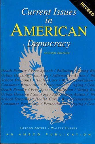 Beispielbild fr Current Issues in American Democracy zum Verkauf von Half Price Books Inc.