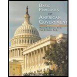 Beispielbild fr Basic Principles of American Government Revised Edition zum Verkauf von ThriftBooks-Atlanta