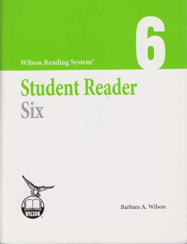 Beispielbild fr Wilson Reading System Student Reader Six zum Verkauf von SecondSale