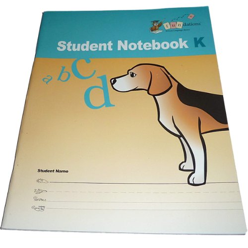 Stock image for Fundations Student Notebook K (Fundations, #STNBKK) for sale by BooksRun