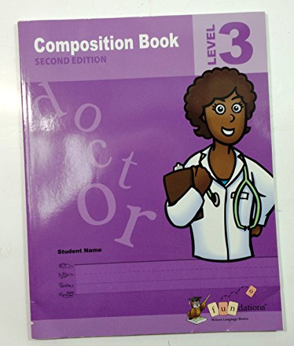 Stock image for Fundations Composition Book, Second Edition, Level 3 for sale by Your Online Bookstore