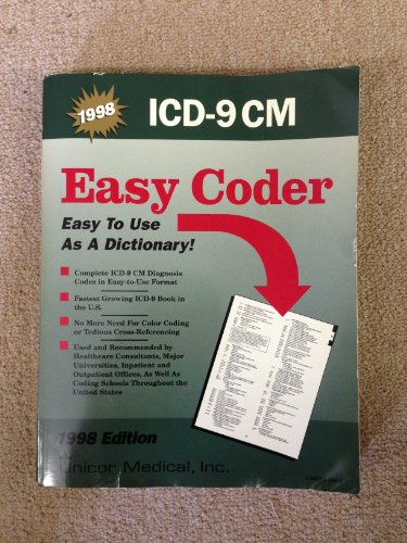 ICD-9 CM Easy Coder: 1998 (9781567812060) by Cleverley, William O.