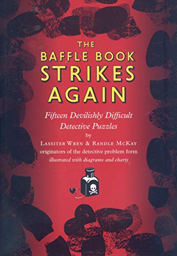 Beispielbild fr The Baffle Books Strike Again : Fifteen Devilishly Difficult Detective Puzzles zum Verkauf von Better World Books