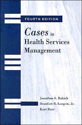 Beispielbild fr Health Services Management: A Book of Cases zum Verkauf von Wonder Book