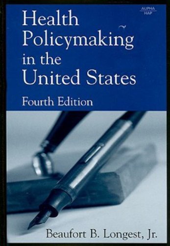 Stock image for Health Policymaking in the United States for sale by Irish Booksellers